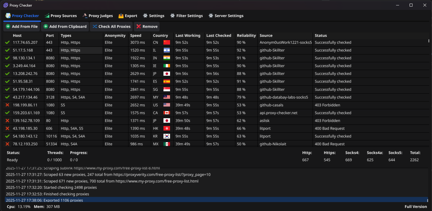 proxy checker full version